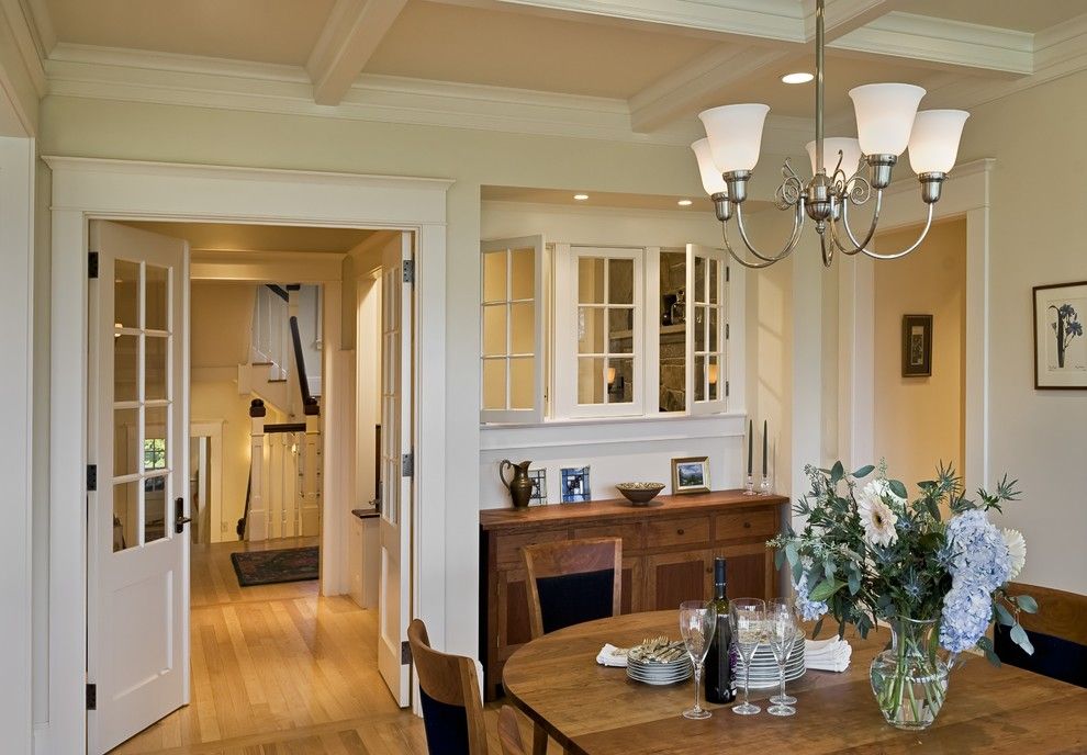 Atrium Windows and Doors for a Victorian Dining Room with a Double Doors and a Shingle Style House Hanover Nh by Smith & Vansant Architects Pc