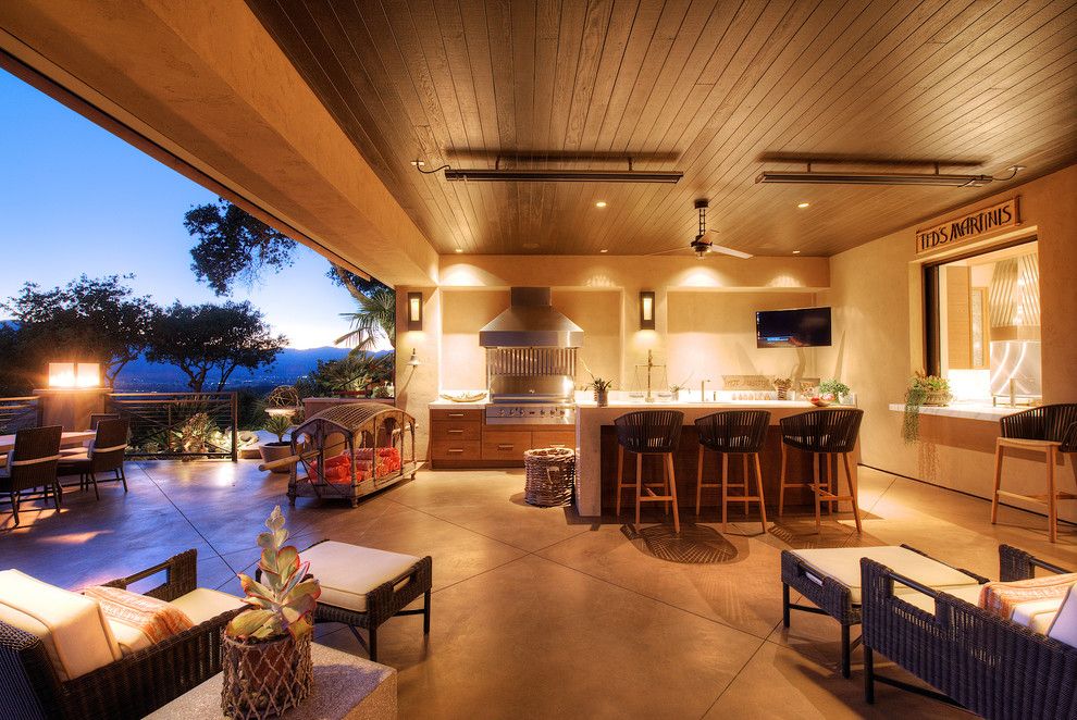 Auberge Du Soleil Rutherford Ca for a Mediterranean Patio with a Wine Country and Wine Country Masterpiece by Decker Bullock Sotheby's International Realty