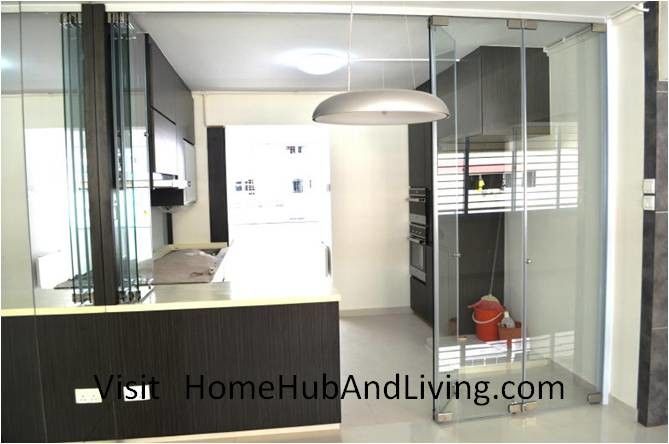 Axia Home Loans for a Contemporary Spaces with a Flexible Living Lifestyle Environment Sp and Stylish Designed Modern Kitchen (Counter Top Island) with Frameless Door System by Home Hub and Living