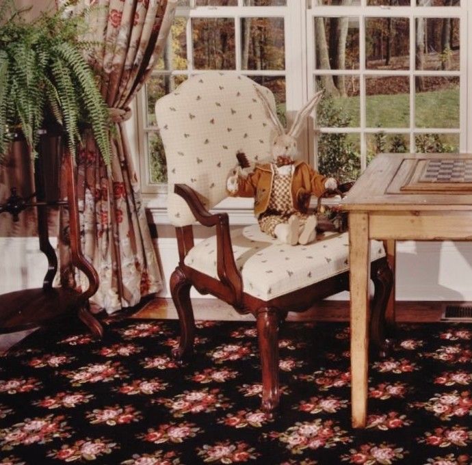 Axminster Carpet for a Traditional Family Room with a Traditional and Ely Farm I by Delier & Delier