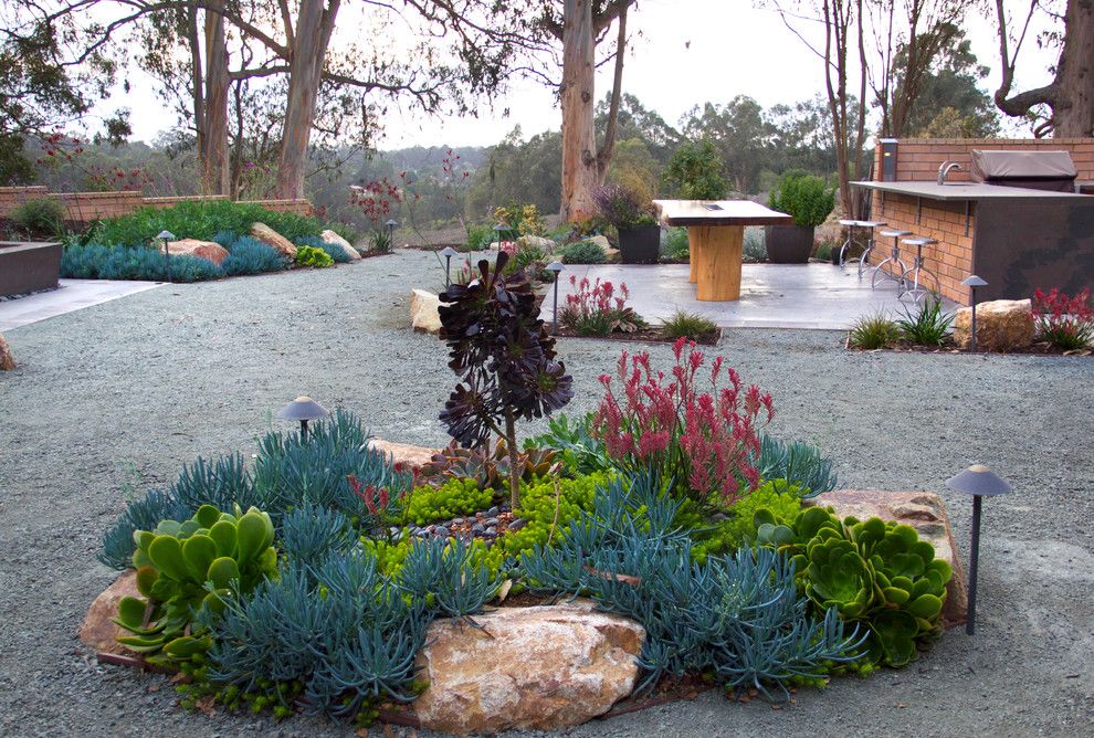 Backpage San Luis Obispo for a Contemporary Landscape with a Outdoor Kitchen and Wilkes Residence by All Seasons Gardening and Landscaping