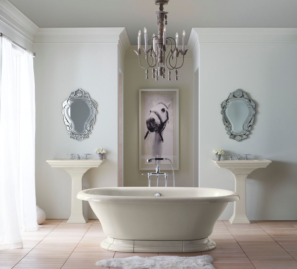 Ballantyne Spa for a Traditional Bathroom with a Toilet Accessories and Kohler Bathrooms by Capitol District Supply