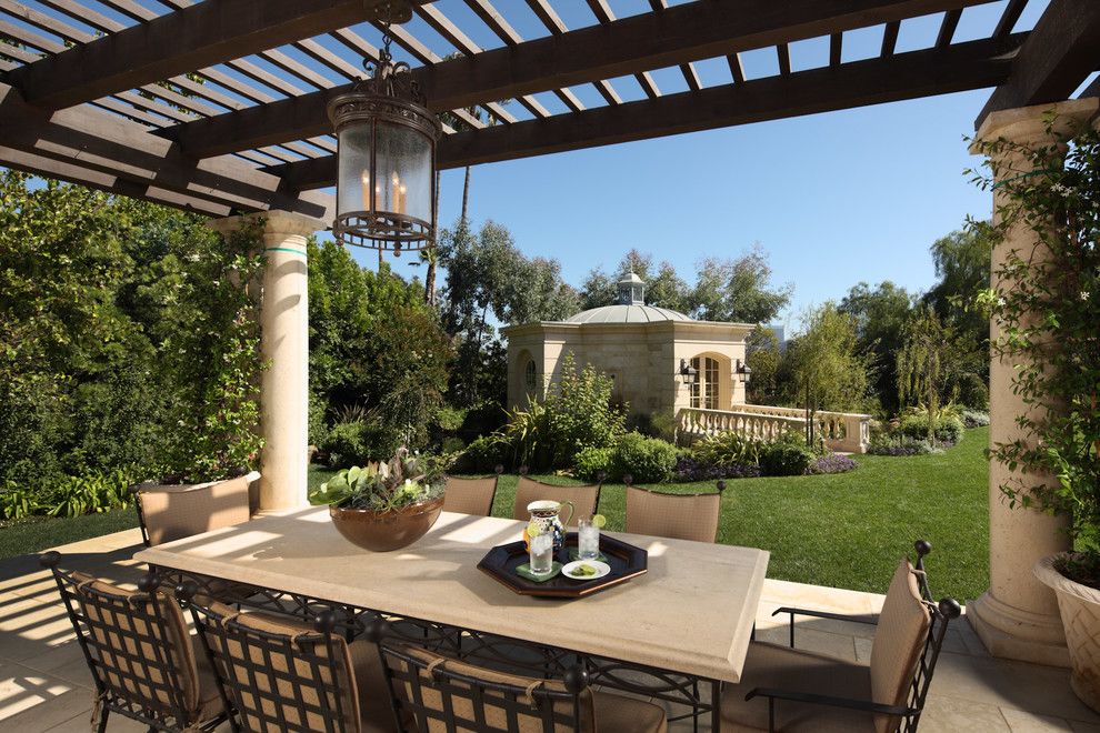 Ballenisles Country Club for a Traditional Patio with a Outdoor Dining and Los Angeles Country Club Estate   Beverly Hills by Lafia/arvin, a Design Corporation