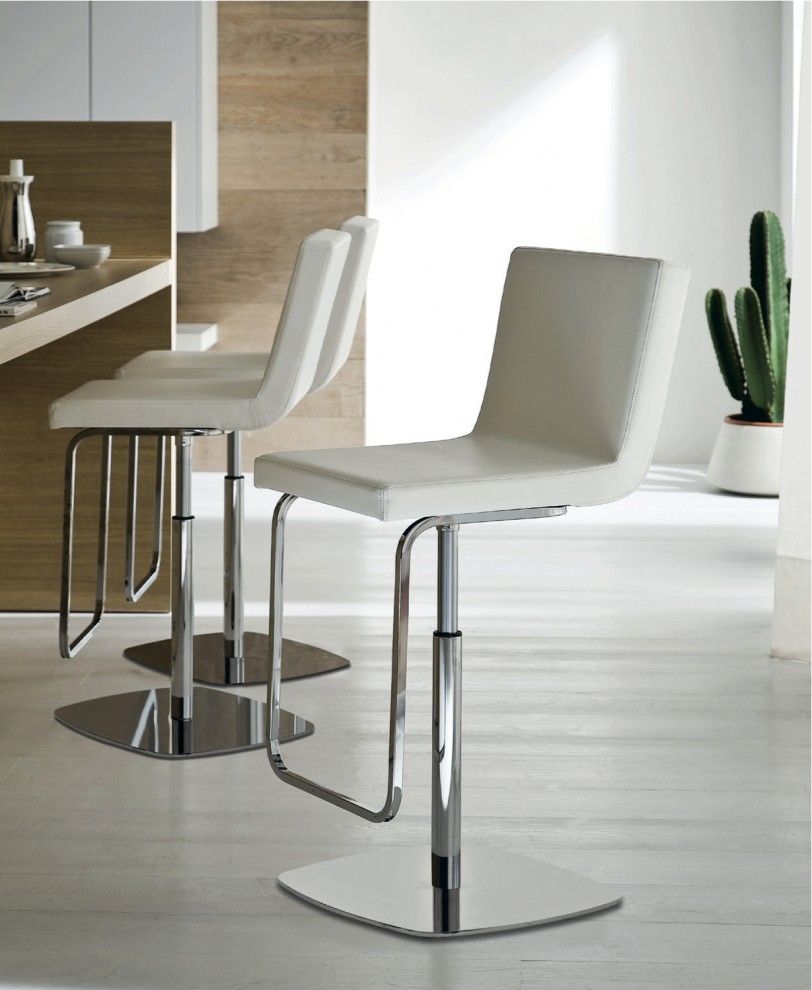 Barstool Height for a Contemporary Kitchen with a Contemporary and Domitalia Kitchen Tables and Bar Stools by Imagine Living