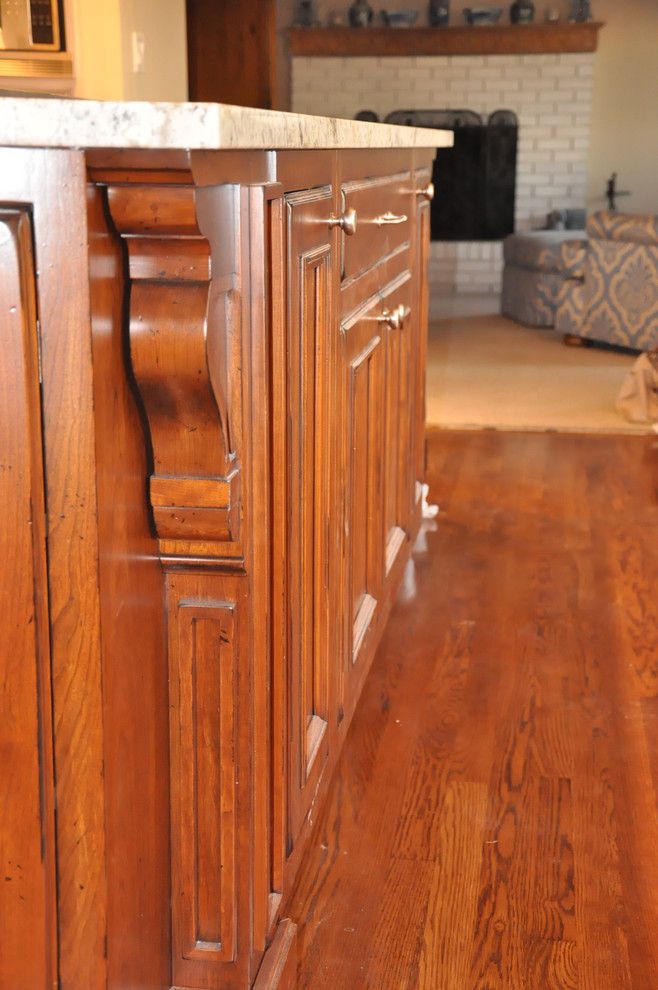 Baywolf for a Traditional Spaces with a Curved Cabinet and Webster's Point by Baywolf Dalton, Inc.