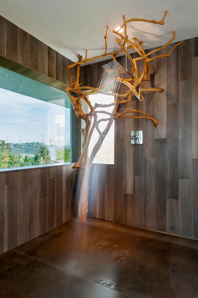 Beach Cottages San Diego for a Modern Bathroom with a Recessed Lights and Modern Zen by Kw Designs