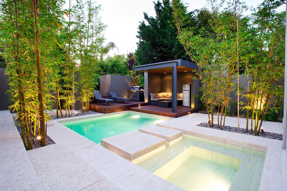 Bellagio Day Spa for a Contemporary Pool with a Pool Lounge and Attadale Residence by Phase3 Pools & Landscapes