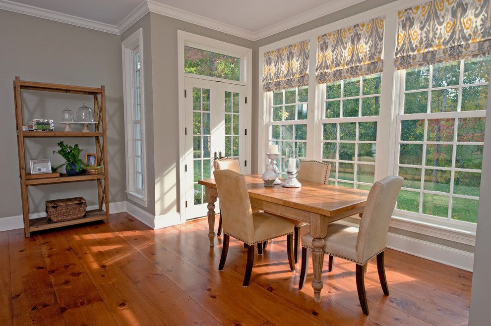 Beoplay A9 for a Transitional Kitchen with a Custom Roman Shades and a Bachelor's Space by K. D. Ellis Interiors