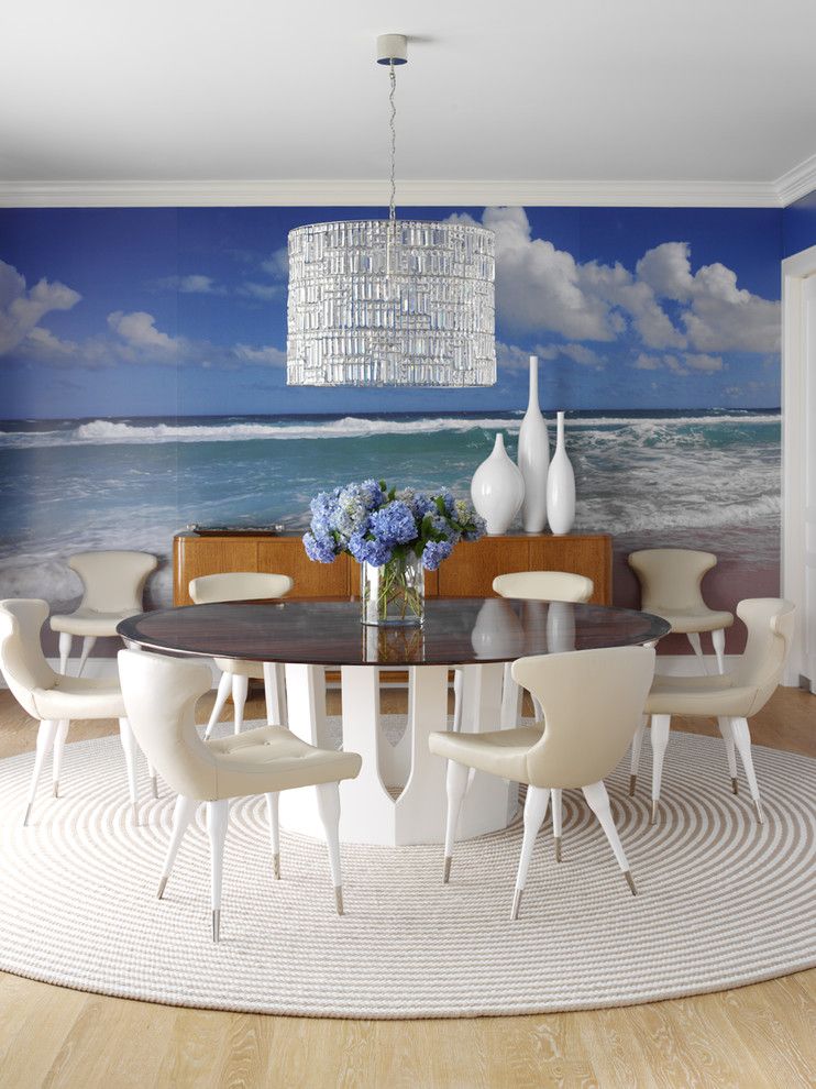 Best Buy Carmel Mountain for a Contemporary Dining Room with a Drum Pendant and Colorful by Anthony Baratta Llc