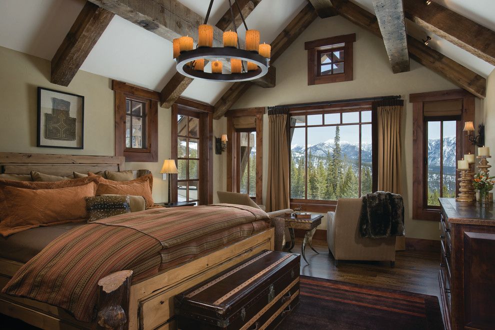 Best Buy Carmel Mountain for a Traditional Bedroom with a Plaster Ceiling and Elk Ridge Lodge by Centre Sky Architecture Ltd