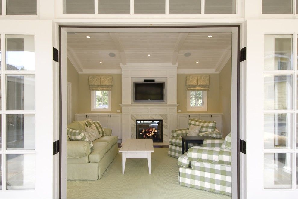 Bif Furniture for a Traditional Living Room with a French Doors and Design Savvy by Design Savvy