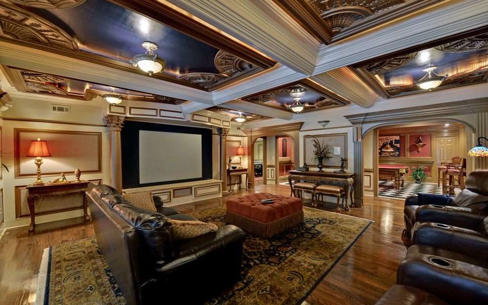 Bighorn Golf Club for a Traditional Home Theater with a Professional Photographers and St. Ives Country Club Custom Homes by Envision Web