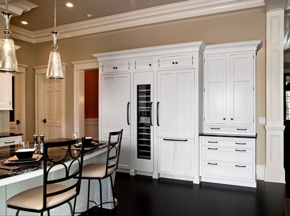 Bluefin Bay for a Contemporary Kitchen with a Dark Floors and Thermador by Thermador Home Appliances