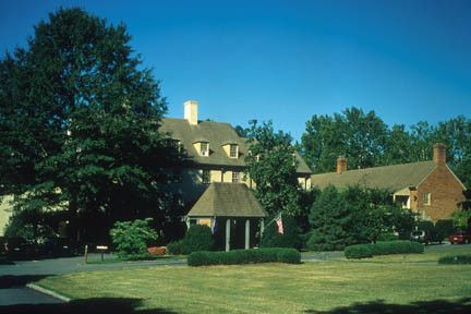 Boars Head Inn for a Traditional Exterior with a University of Virginia and Boar's Head Inn by Johnson, Craven & Gibson