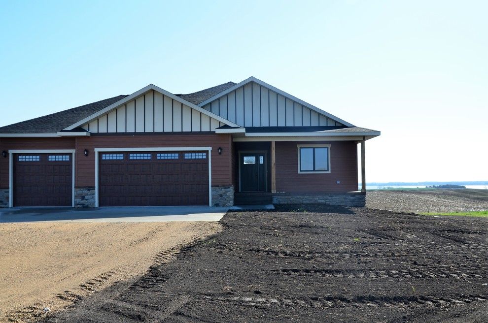 Boulders Golf for a Craftsman Exterior with a Open Concept and Boulder Ridge Estates by Crestone Builders