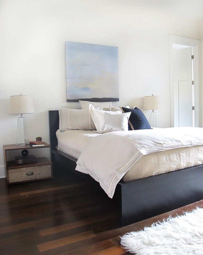 Bouldin Creek for a Contemporary Bedroom with a West Elm and Bouldin Creek by Saavedra Design Studio