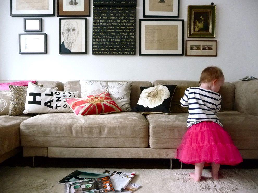 Bowmansdale Family Practice for a Eclectic Spaces with a Gallery Wall and Living Room by Sarah & Bendrix