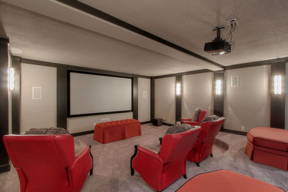 Breckenridge Theater for a Traditional Home Theater with a Open Concept and Aspen Ridge Ii Floor Plan by Starr Homes