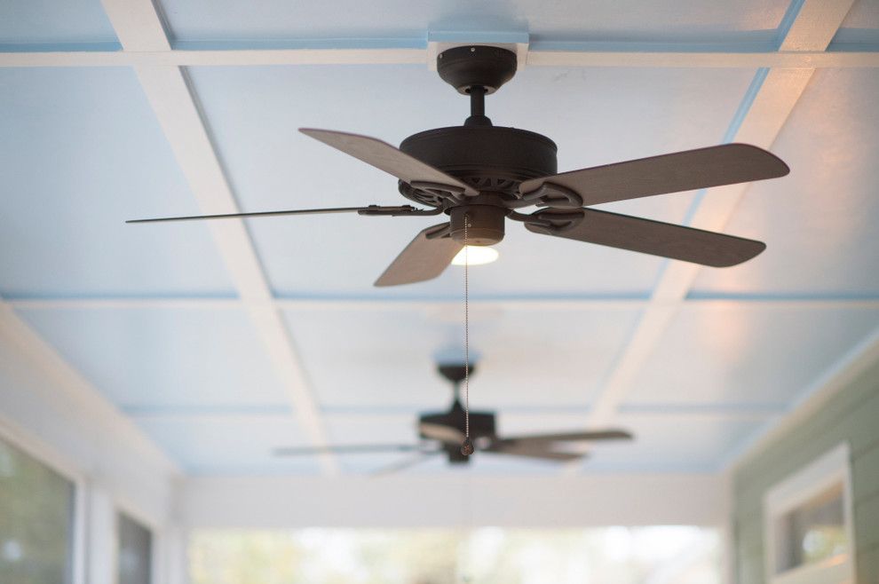 Brennan Heating for a Traditional Porch with a Ceiling Design and Rookery   Charleston, Sc by Sceltas Build + Consult