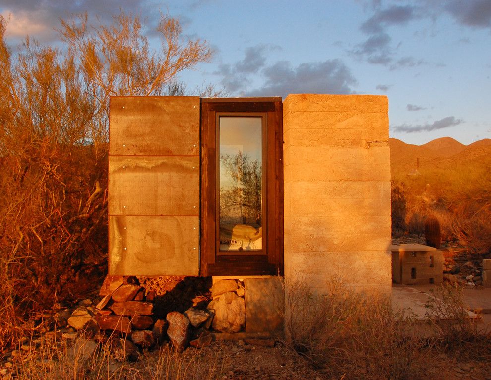 Broken Arrow Theater for a Contemporary Exterior with a Contemporary and the Miner's Shelter by Broken Arrow Workshop