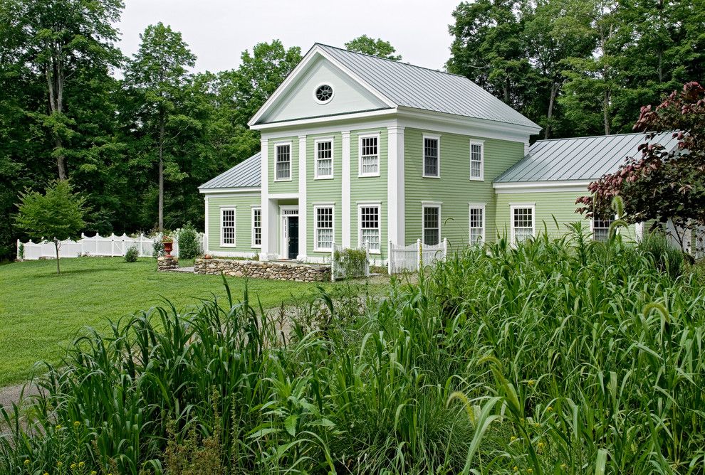 Brosco Doors for a Traditional Exterior with a Siding and Crisp Architects by Crisp Architects