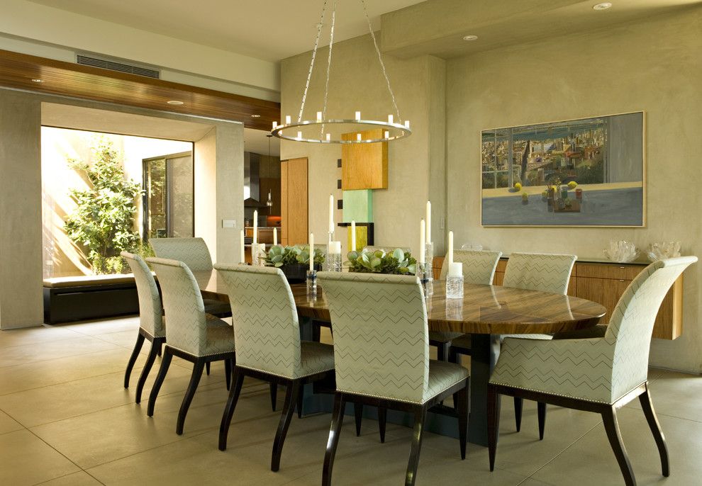 Brownlee Furniture for a Contemporary Dining Room with a Remodel and Contemporary Newport Beach Residence by Harte Brownlee & Associates Interior Design