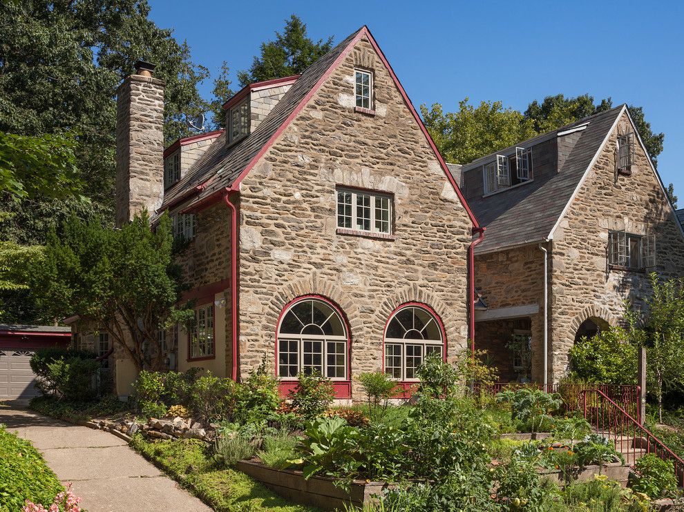 Buckminster for a Traditional Exterior with a Arched Windows and Mt. Airy Transitional Sunroom / Living Room by Buckminster Green Llc