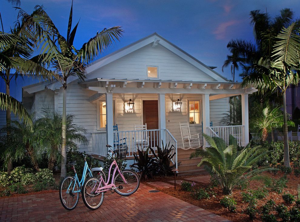 Bungalow 8 Omaha for a Tropical Exterior with a Covered Entry and Coastal Cottage Entry and Front Porch by Mhk Architecture & Planning