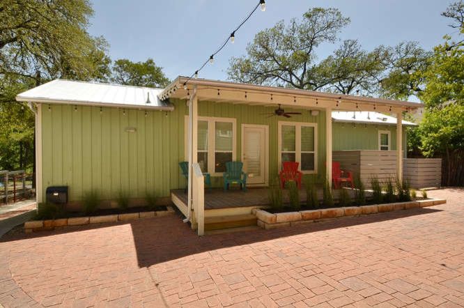 Bungalow Austin for a Contemporary Exterior with a Deck and Clarksville Master Home & Bungalow by Hatch + Ulland Owen Architects