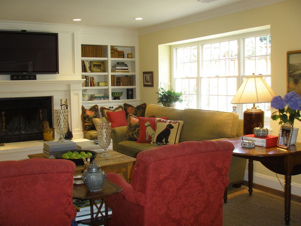 Burke Rehabilitation Center for a Traditional Family Room with a Occasional Chairs and Kathleen Burke Design by Kathleen Burke Design