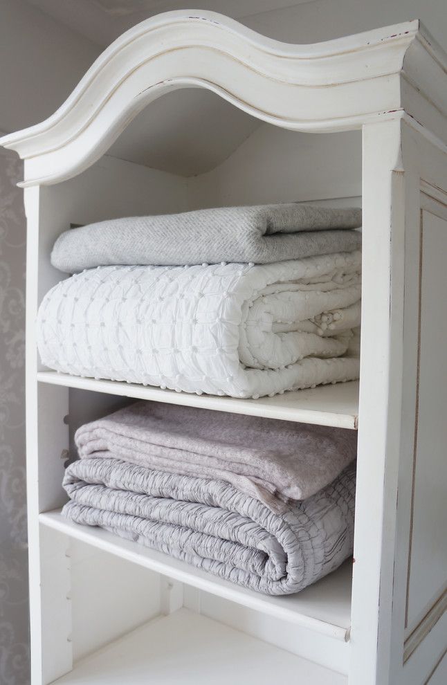 Cabriole for a Traditional Spaces with a Storage and Provencal Baby Showcase by the French Bedroom Company