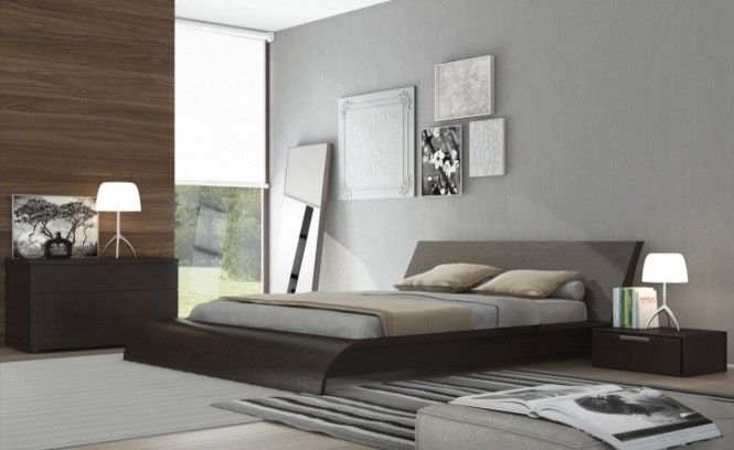 Calking for a Contemporary Spaces with a Contemporary Bed and Waverly Bed by Modloft | Supplied by Rove Concepts by Rove Concepts