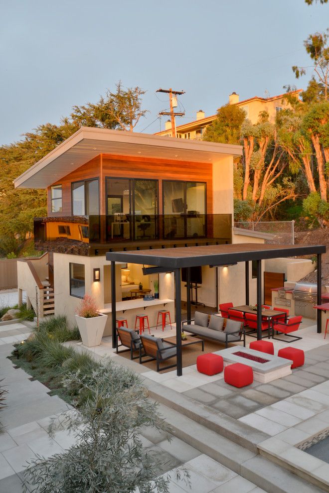 Camp Lejeune Housing for a Contemporary Exterior with a Outdoor Dining and Muirlands Modern by Hauck Architecture