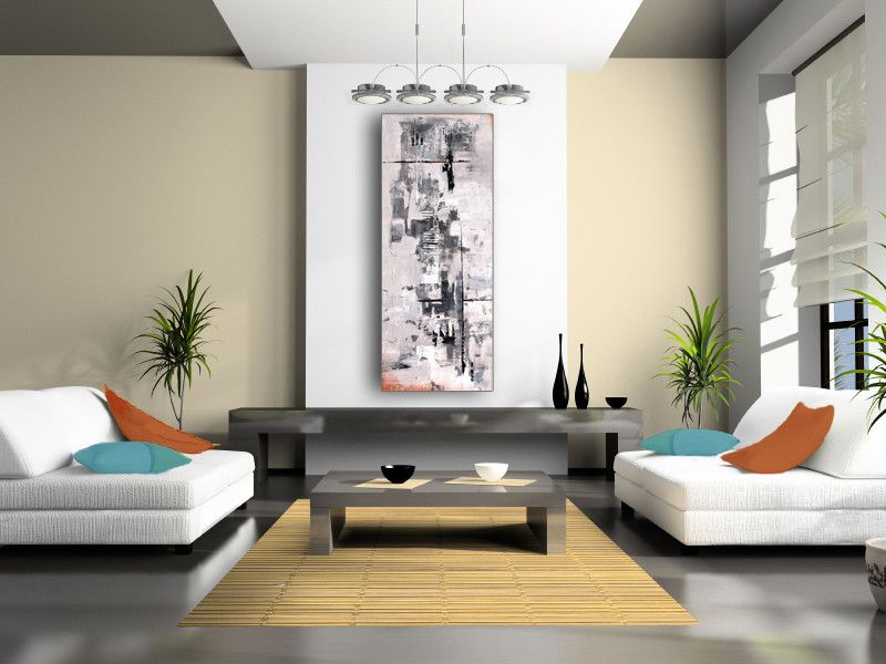 Casa Tua Miami for a Contemporary Living Room with a Contemporary Living Room and Canvas by Casa Art Studio