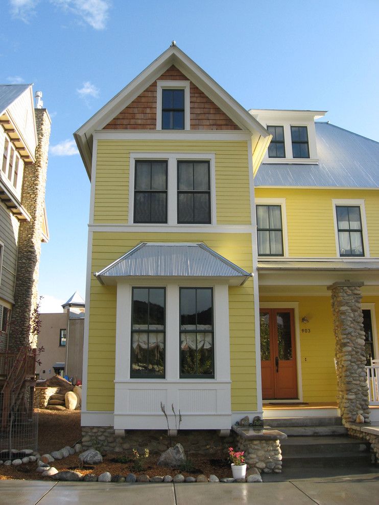 Castle Metals for a Victorian Exterior with a Front Yard and Cannon House   South Main, Colorado by Kenny Craft,  Cnu  Leed Ap