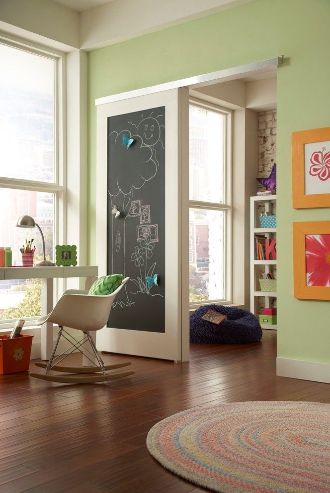 Caulked for a Contemporary Kids with a Rocking Chair and Playroom Wall Mount 2610f by Johnson Hardware