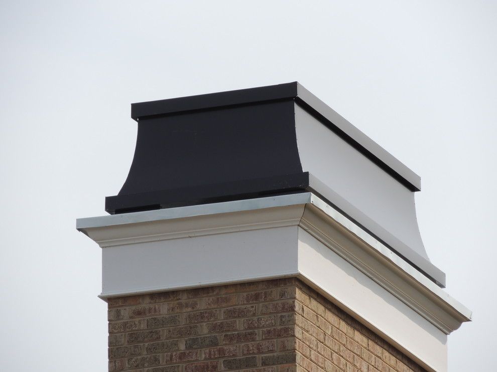 Chim Chimney for a Traditional Spaces with a Chimney Roof and Woodmont Development by Chimney King, Llc