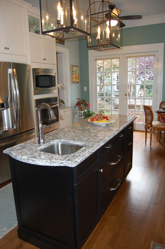 Clayton Appliance for a Transitional Kitchen with a Kitchen Hardware and Atchison Kitchen by Rima Nasser