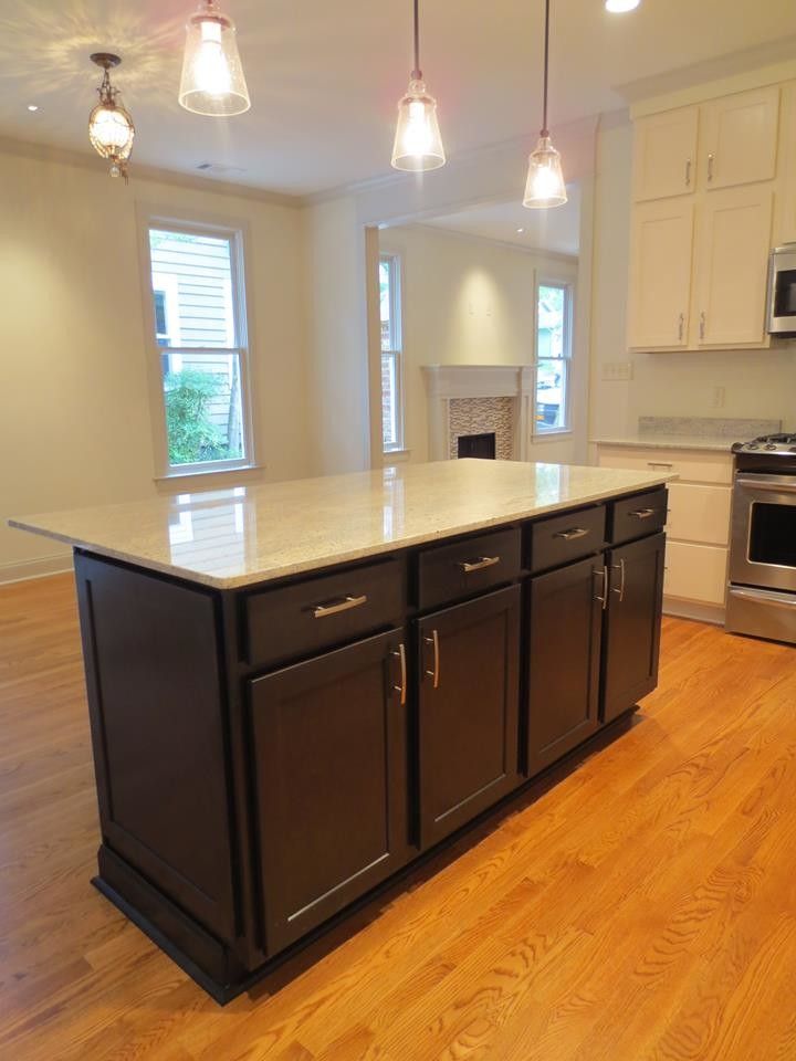 Clayton Appliance for a Transitional Kitchen with a Satin Nickel Hardware and Pro Stone Kitchens by Pro Stone Kitchen and Bath, Llc