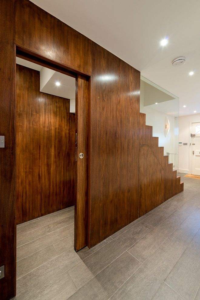 Cleaning Wood Floors with Vinegar for a Contemporary Staircase with a Contemporary Staircase and St John's Wood Town House by Ddwh Architects