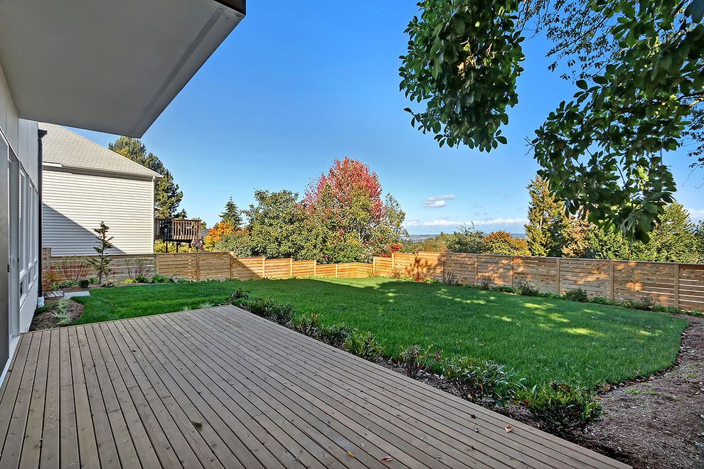 Clyde Hill Wa for a Contemporary Deck with a Wood Siding and Capital Hill   Seattle, Wa by Noble Ridge Construction, Inc.