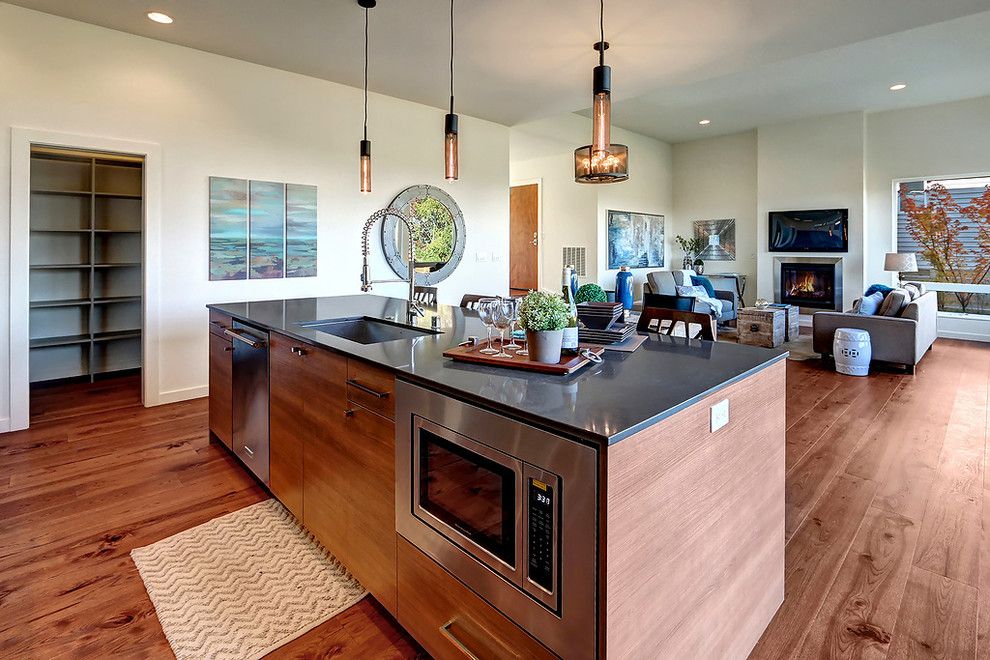 Clyde Hill Wa for a Contemporary Kitchen with a Wood Siding and Capital Hill   Seattle, Wa by Noble Ridge Construction, Inc.