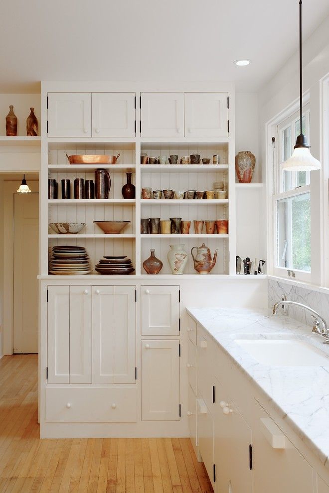 Coastal Kitchen Seattle for a Traditional Kitchen with a Custom Cabinetry and Capitol Hill Kitchen by Bellan Construction