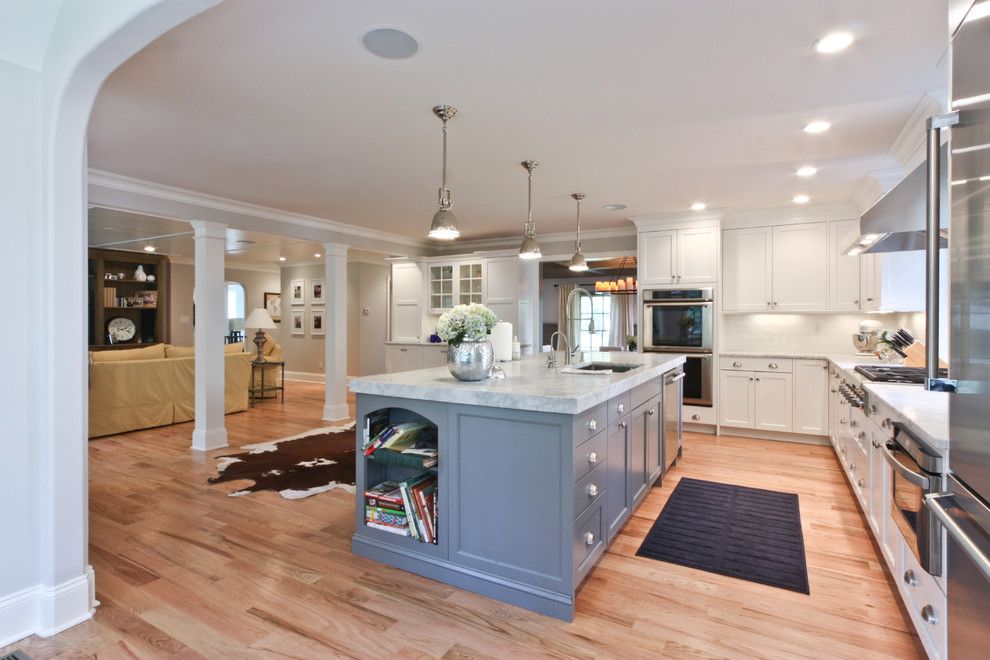 Coastal Virginia Magazine for a Traditional Kitchen with a Breakfast Nook and Classic Coastal Colonial Renovation   the Anti Mcmansion by Michael Robert Construction
