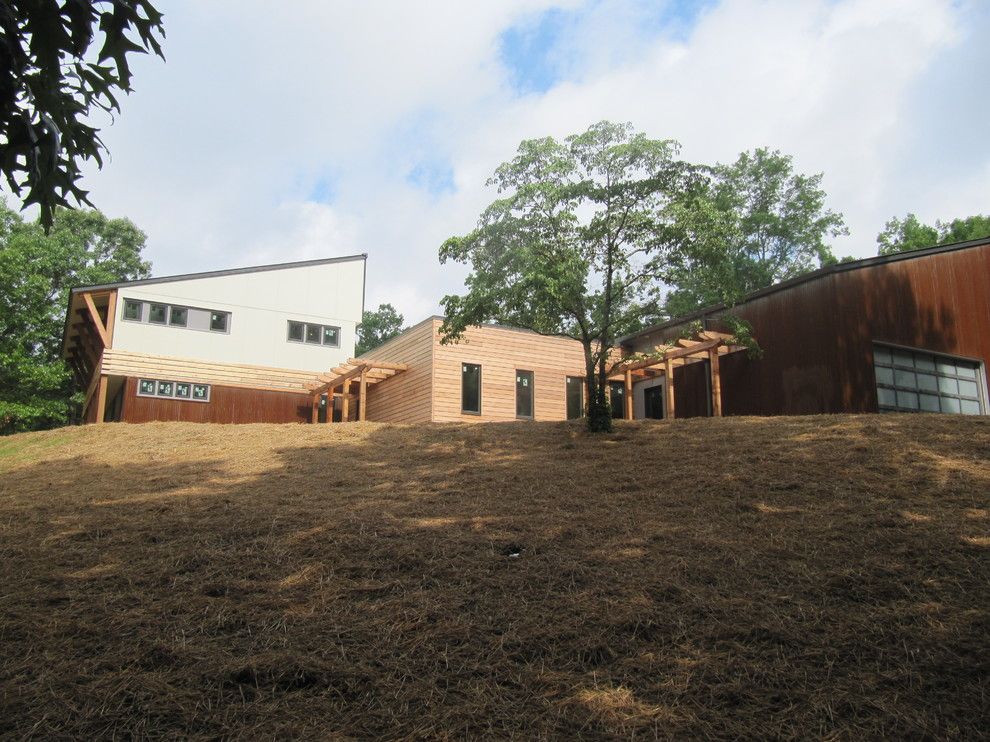 Coggin for a Contemporary Exterior with a Contemporary and Spring Rock Road by Harris Coggin Building Company, Inc.