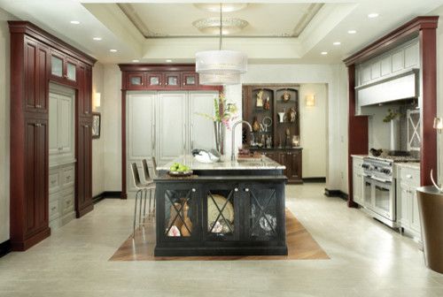 Coggin for a Transitional Kitchen with a Kitchen and Medallion Cabinets by Coggin Brothers, Inc.