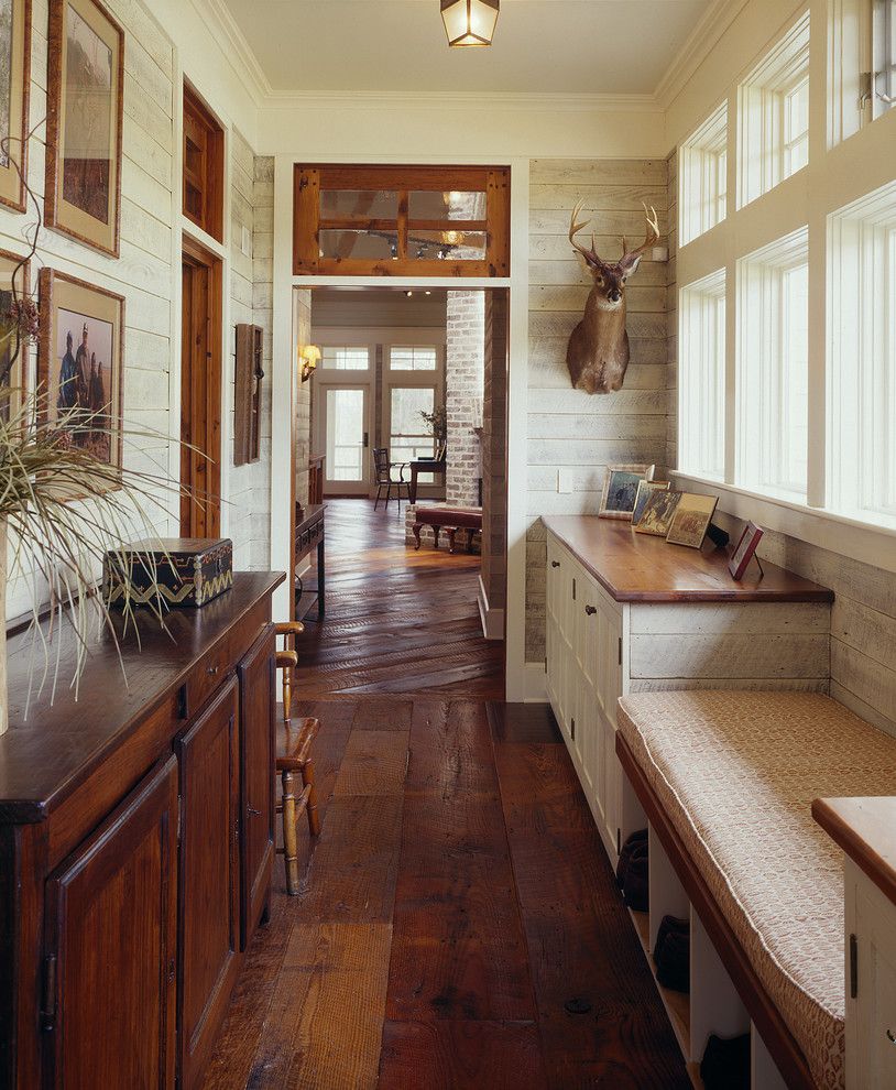 Colleton River Plantation for a Farmhouse Hall with a Mud Room and Lowcountry River House by Frederick + Frederick Architects