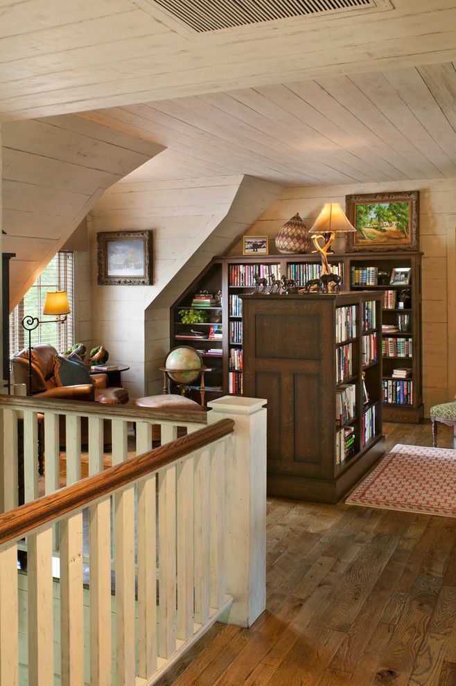 Colony Club Nyc for a Traditional Home Office with a Balcony and Lake Toxaway by Ambiance Interiors