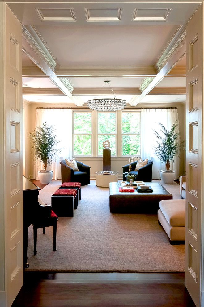 Colony Club Nyc for a Traditional Living Room with a White Planters and Rye, Ny Dutch Colonial by Roughan Interior Design