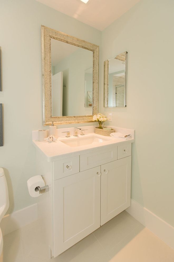 Colony Realty for a Beach Style Bathroom with a Custom Design and Bay Colony by One Ocean Drive Realty